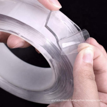 Heat resistant no residue strong automotive clear self adhesive double sided VHB tape